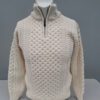 Natural (White) Aran Style Jumper