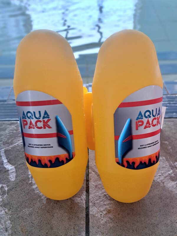 Aqua Pack Rollo Float (Yellow)