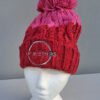 Swim Ethos Bobble Beanie (Red/Pink) - Image 2