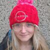Swim Ethos Bobble Beanie (Red/Pink) - Image 3